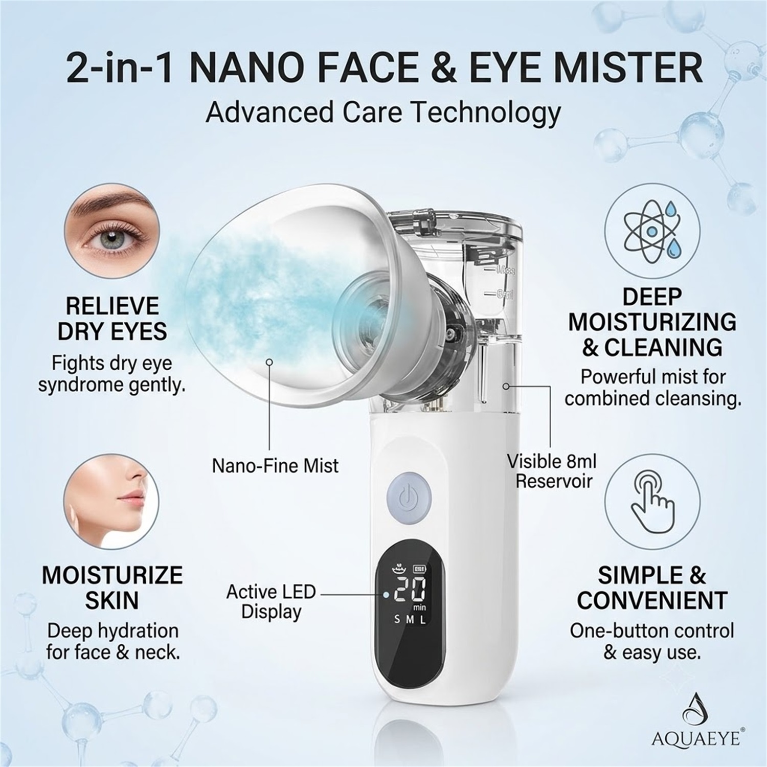 Mini przenośny parownik do twa – Facial Steamer Nano recenzja i cena