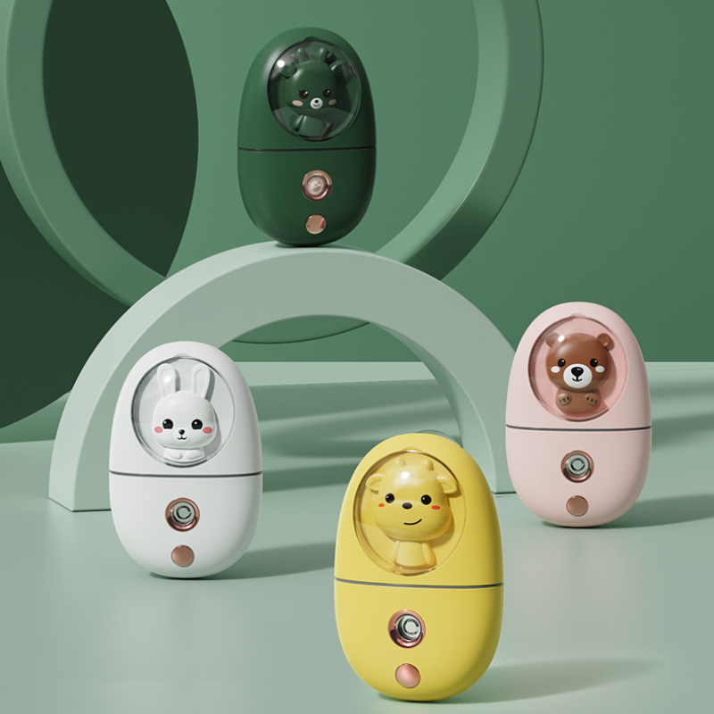 Kreskówkowy mini nawilżacz do  – Facial Steamer Nano recenzja i cena