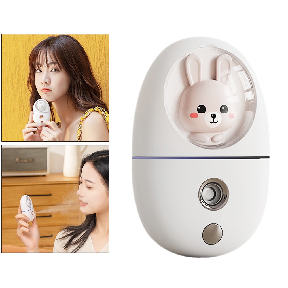 Kreskówkowy mini nawilżacz do  – Facial Steamer Nano recenzja i cena