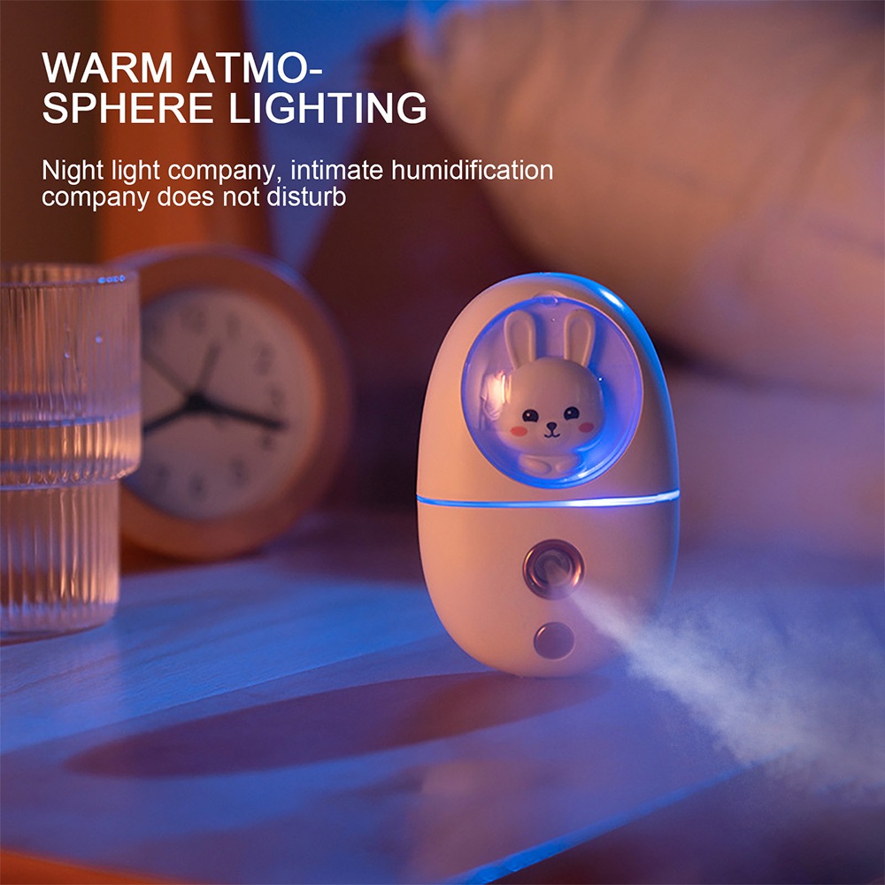 Kreskówkowy mini nawilżacz do  – Facial Steamer Nano recenzja i cena