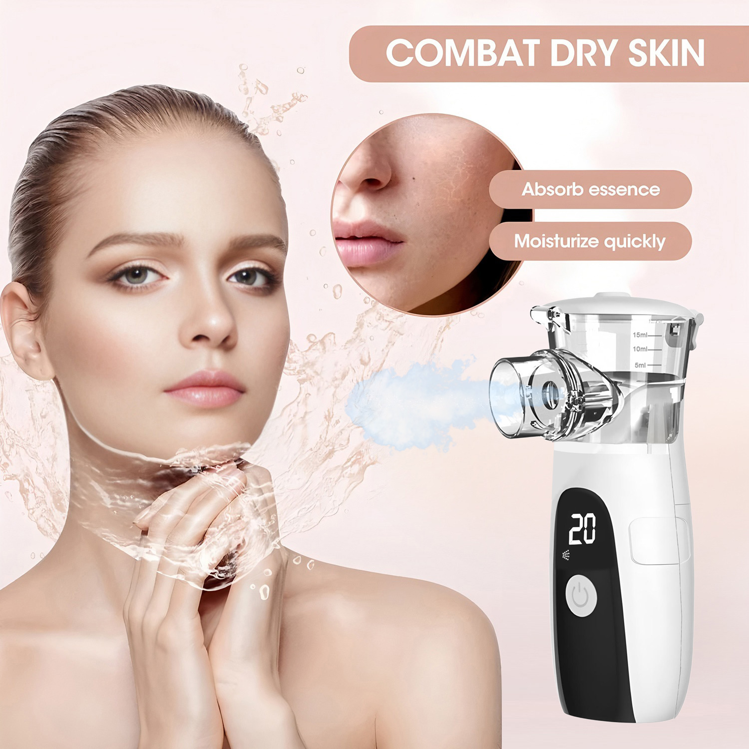 Mini Przenośny Nawilżający Spr – Facial Steamer Nano recenzja i cena