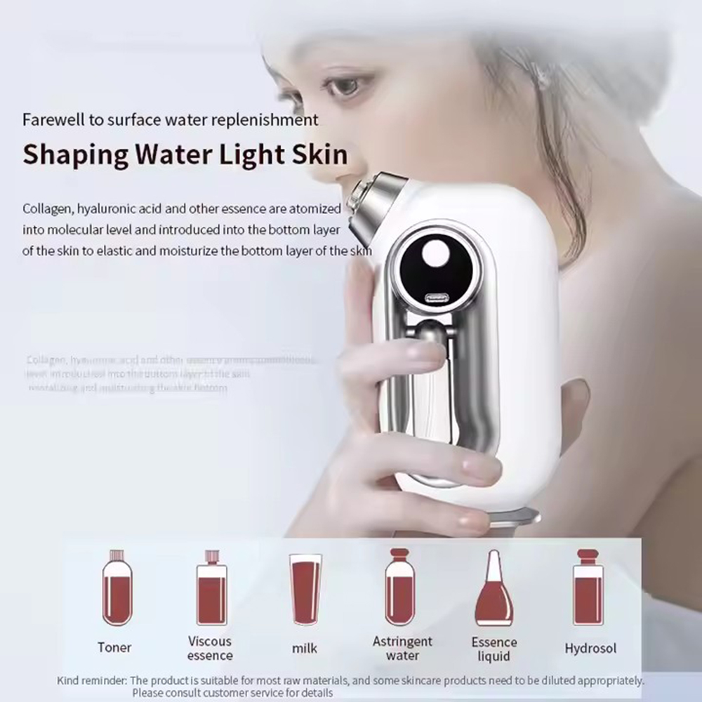 Spray nawilżający do skóry twa – Facial Steamer Nano recenzja i cena