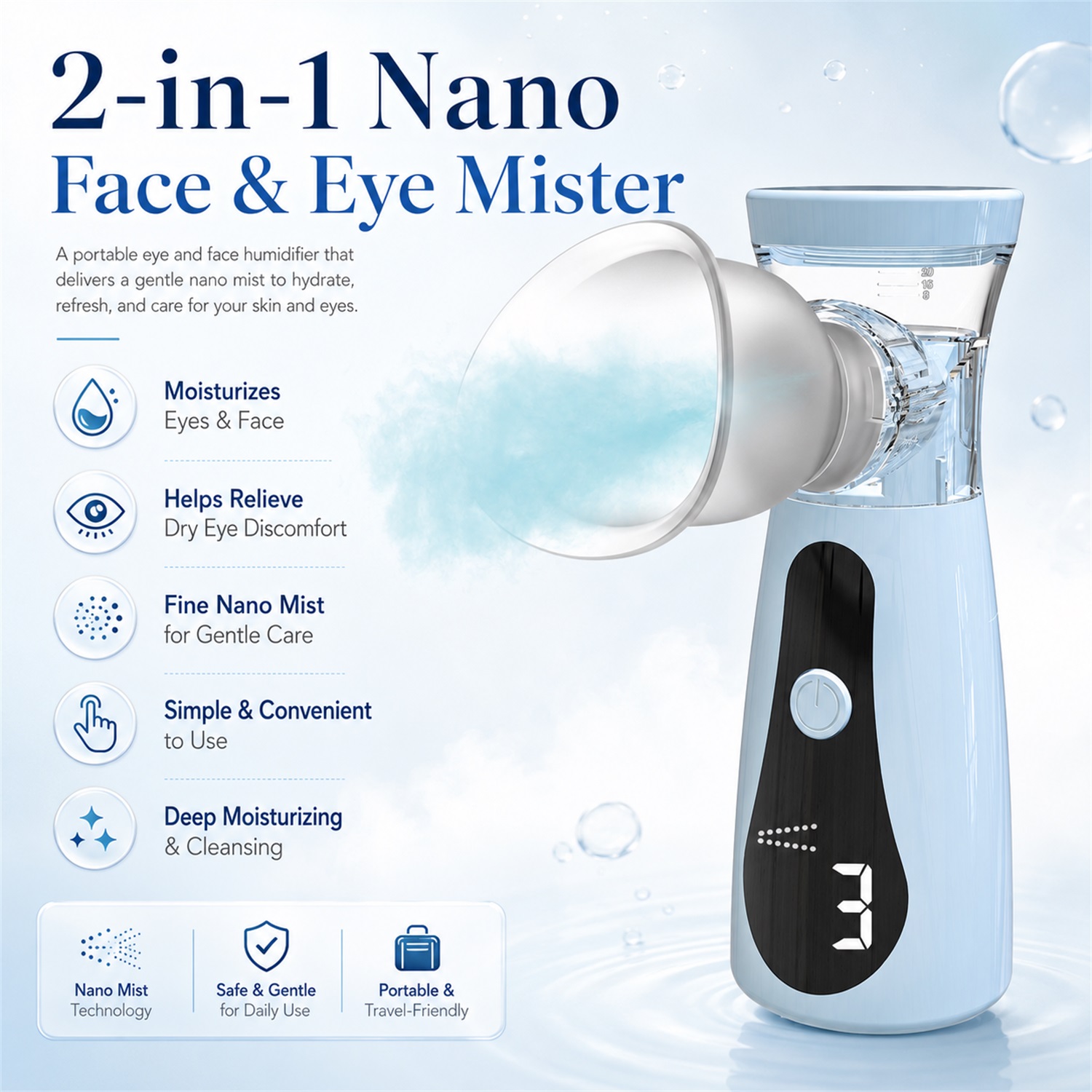 Nano Zimny Spray do Twarzy - M – Facial Steamer Nano recenzja i cena